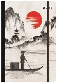 Next ημερολόγιο 2025 Trends ημερήσιο flexi με λάστιχο 12x17εκ. Japan  τμχ.