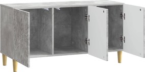 VidaXL Ντουλάπι TV 99 x 34,5 x 50 εκ. Γκρι Σκυροδέματος