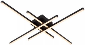 Φωτιστικό Οροφής Lucide 78100-42-30 NOVAK Μαύρο Ματ (Black Mat) 2700 K
