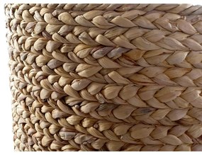 Σετ Καλαθιών DKD Home Decor Καφέ Φυσικό Καλάμια (2 Τεμάχια)