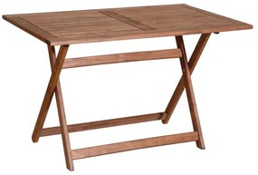 Τραπέζι Πτυσσόμενο 213710 120x73x75cm Brown