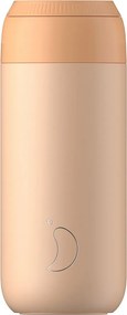 Ποτήρι Θερμός 500ml Chilly's Series 2 Cup Peach Orange