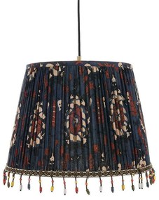 Φωτιστικό Οροφής Flourish Blue CL50345 ø25xø35xH25 Blue-Multi MindTheGap Metal, Fabric