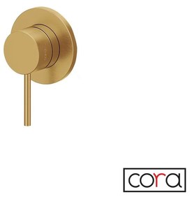 Cora Coso Μίκτης εντοιχισμού 1 εξόδου PVD Gold Brushed