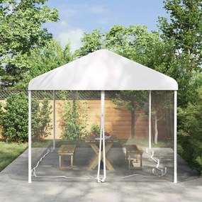 vidaXL Κουνούπι για Περίπτερο 220 mesh Λευκό 6 x 3 x 2 m Πολυεστέρας