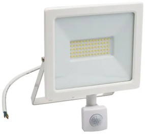 Προβολέας LED 50W Λευκό ΙΡ65 Ανιχνευτής Κίνησης 3-390501 Lumen-3-390501-Λευκό 3-390501