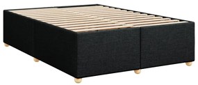 ΚΡΕΒΑΤΙ BOXSPRING ΜΕ ΣΤΡΩΜΑ ΜΑΥΡΟ 140X190 ΕΚ. ΥΦΑΣΜΑΤΙΝΟ 3286670