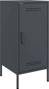 vidaXL Ντουλάπια 2 τεμ. Ανθρακί 36x39x79 εκ. από Χάλυβα