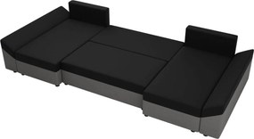 Γωνιακός καναπές Dante U-Gkri - 310.00Χ145.00Χ82.00cm