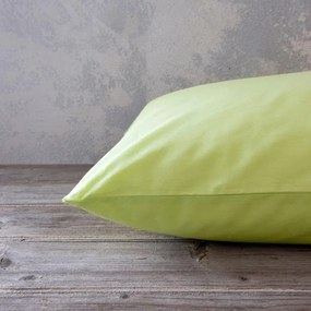Ζεύγος Μαξιλαροθήκες (52x72) Nima Bed Linen Unicolors Λαχανί