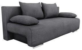 Καναπές Κρεβάτι Τριθέσιος ArteLibre GEORGIA Γκρι 194x93x72cm