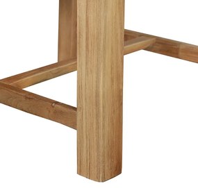 Καρέκλα Celine pakoworld μασίφ ξύλο ακακίας καρυδί - Ξύλο - 240-000004