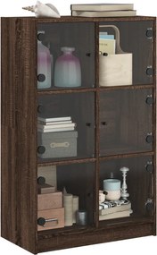 vidaXL Ντουλάπι με Πόρτες 68x37x109 εκ. από Επεξεργασμένο Ξύλο