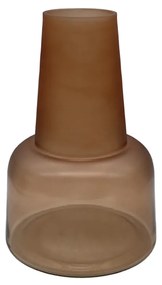 ZEME ΒΑΖΟ ΓΥΑΛΙ TERRACOTTA D18xH27,5cm