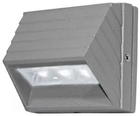 Απλίκα Φωτιστικό Τοίχου LED 1W Γκρι με Μπλε Φως 3-9095600 Lumen-3-9095600-Γκρι 3-9095600