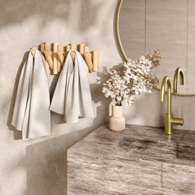 Ξύλινη κρεμάστρα τοίχου Umbra Picket nat 1011471-390