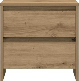 vidaXL Κομοδίνο Artisan Oak 45 x 34 x 44,5 εκ Επεξεργασμένο Ξύλο
