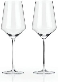 Viski Raye Angled Crystal Bordeaux Σετ 2 Κρυστάλλινων Ποτηριών