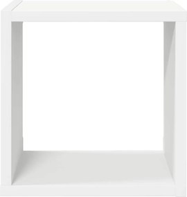 vidaXL Ράφια Κύβοι Τοίχου 4 τεμ. Λευκά 26 x 15 x 26 εκ.