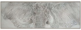 Πίνακας Καμβάς Elephant 108-124-041 150x5x50cm Multi Horizontal Πλαστικό,Καμβάς