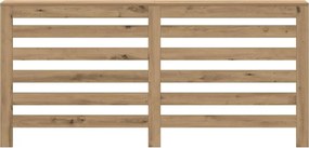 vidaXL Καπάκι Καλοριφέρ Δρυς 175 x 20 x 82 cm Επεξεργασμένο Ξύλο