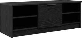 VidaXL Ντουλάπι TV 102 x 35 x 36,5 εκ Μαύρη Οξυά Επεξεργασμένο Ξύλο