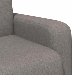 vidaXL Πολυθρόνα Taupe Ύφασμα