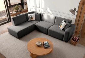 Corner Sofa S-Loft Left - Anthracite Anthracite