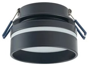 Χωνευτό Σποτ Φωτιστικό Οροφής 1xGU10 Downlight ML Jet Nowodvorski 10493 Ασπρόμαυρο