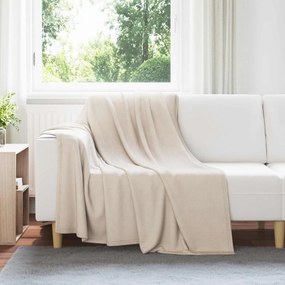 vidaXL Ριχτάρια 24 pcs Μπεζ 200 x 150 cm Μαλλί