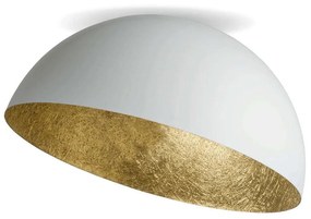 Φωτιστικό Οροφής - Πλαφονιέρα Sfera 35 32466 Φ35cm 1xE27 60W White-Gold Sigma Lighting