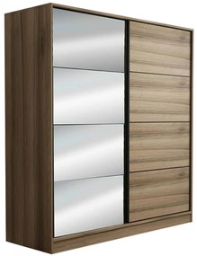 Ντουλάπα Δίφυλλη Kale 506MNR2634 180x52x210cm Oak Δίφυλλη