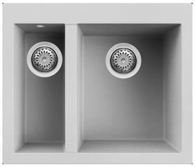 Νεροχύτης κουζίνας QUADRA 150 Aluminium 79 ELLECI 59x50cm