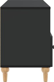 vidaXL Ντουλάπι TV Μαύρο 102 x 34,5 x 50 εκ.