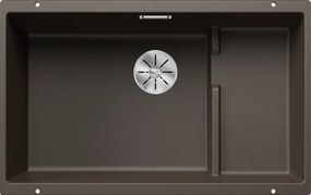 Blanco Subline 700-u Level - Υποκαθήμενος Νεροχύτης Κουζίνας Γρανίτη 73x46 - Coffee