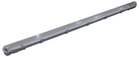 Γραμμικό Φωτιστικό LED 230V T8 2x120cm IP65 Γκρι 3-80212056 Lumen 3-80212056 Γκρι