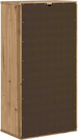 vidaXL Βοηθητικό Ντουλάπι ODDA 40x24x79 εκ. από Μασίφ Ξύλο Πεύκου