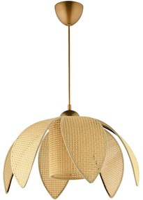 Φωτιστικό Οροφής 433NUV1169 Φ26x70cm 1xE27 40W Cream Opviq