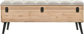 vidaXL Παγκάκι Κήπου 110 εκ. από Μασίφ Ξύλο Ελάτης