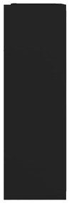Καθρέφτης Μπάνιου Μαύρο 62,5 x 20,5 x 64 εκ. Μοριοσανίδα - Μαύρο
