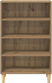 vidaXL Πλαϊνό γραφείο Artisan Oak 57 x 35 x 89.5 εκ Επεξεργασμένο ξύλο