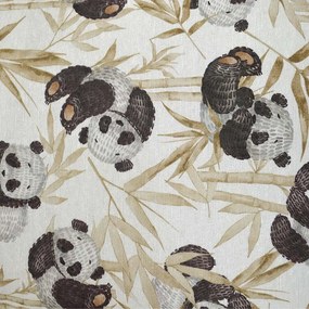 LINO ΜΑΞΙΛΑΡΟΘΗΚΗ PANDA BEAR 101 BEIGE 45X45