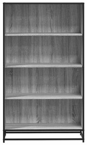Βιβλιοθήκη Γκρι Sonoma 80,5x35x139 cm Ξύλινη κατασκευή 3300848