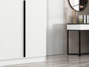 Διφυλλη Ντουλαπα Λευκο KALEO PLUS 52x90x210