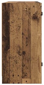 vidaXL Βοηθητικό ντουλάπι Παλιό Ξύλο 68 x 37 x 75,5 εκ
