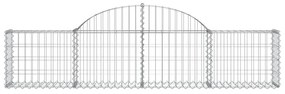 vidaXL Συρματοκιβώτια Τοξωτά 20 τεμ. 200x30x40/60 εκ. Γαλβαν. Ατσάλι