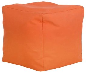 Πουφ Cube Fylliana Τετράγωνο Πορτοκαλί 40x40x40 εκ. 40x40x40 εκ.
