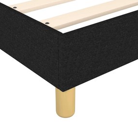 Πλαίσιο Κρεβατιού Boxspring Μαύρο 80 x 200 εκ. Υφασμάτινο - Μαύρο