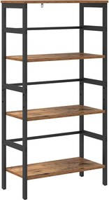 vidaXL Ράφι Βιβλίων 3 επιπέδων 60 x 29,5 x 115 εκ Επεξεργασμένο Ξύλο