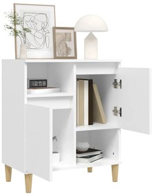 vidaXL Συρταριέρα Λευκή 60 x 35 x 70 εκ. από Επεξεργασμένο Ξύλο
